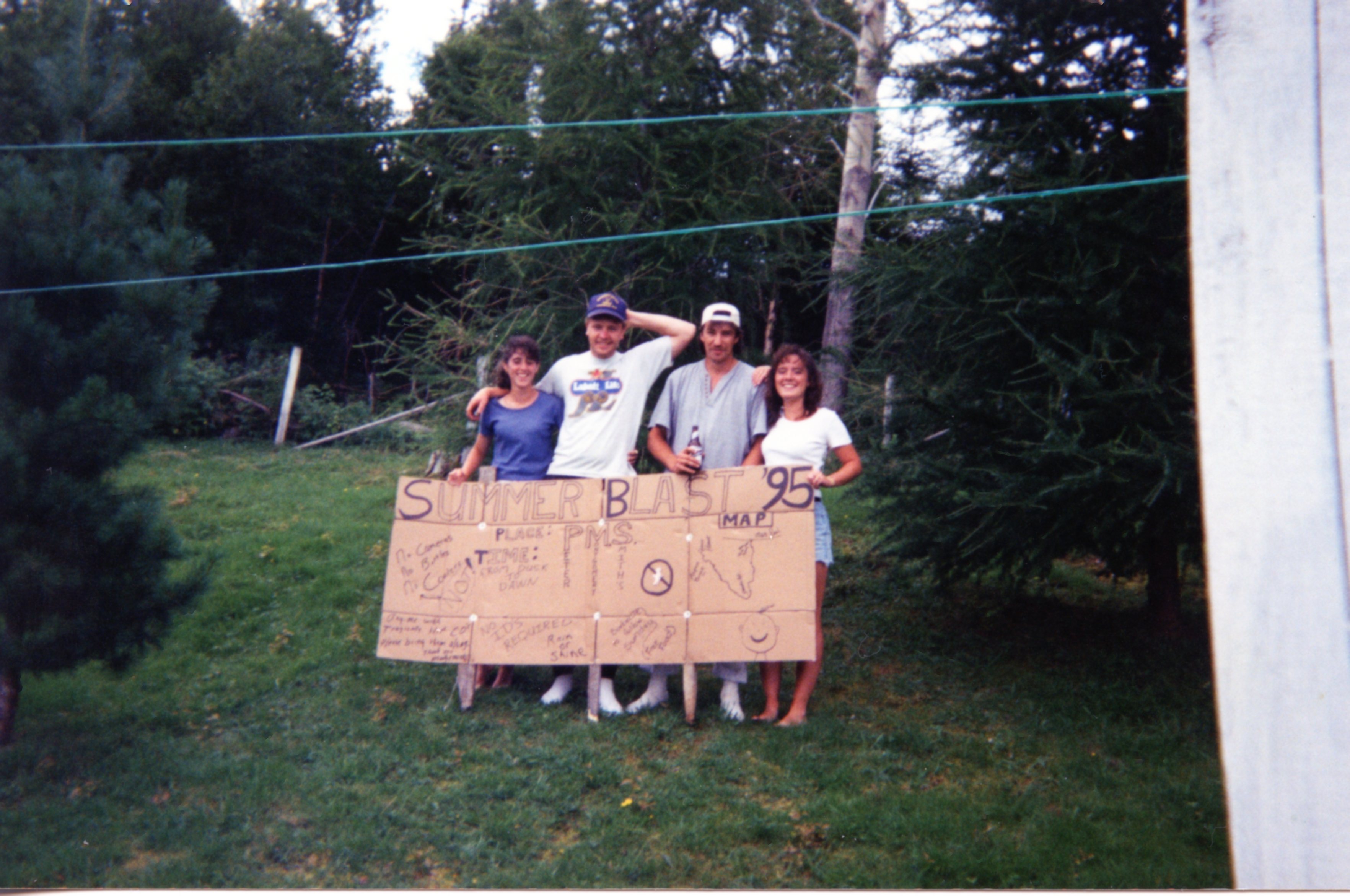 SummerBlast 95 Sign